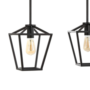 Grace Industrial Farmhouse LED Pendant - JONATHAN Y